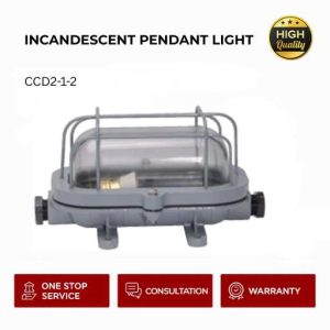 INCANDESCENT PENDANT LIGHT CCD2-1-2