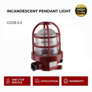 INCANDESCENT PENDANT LIGHT CCD9-2-2